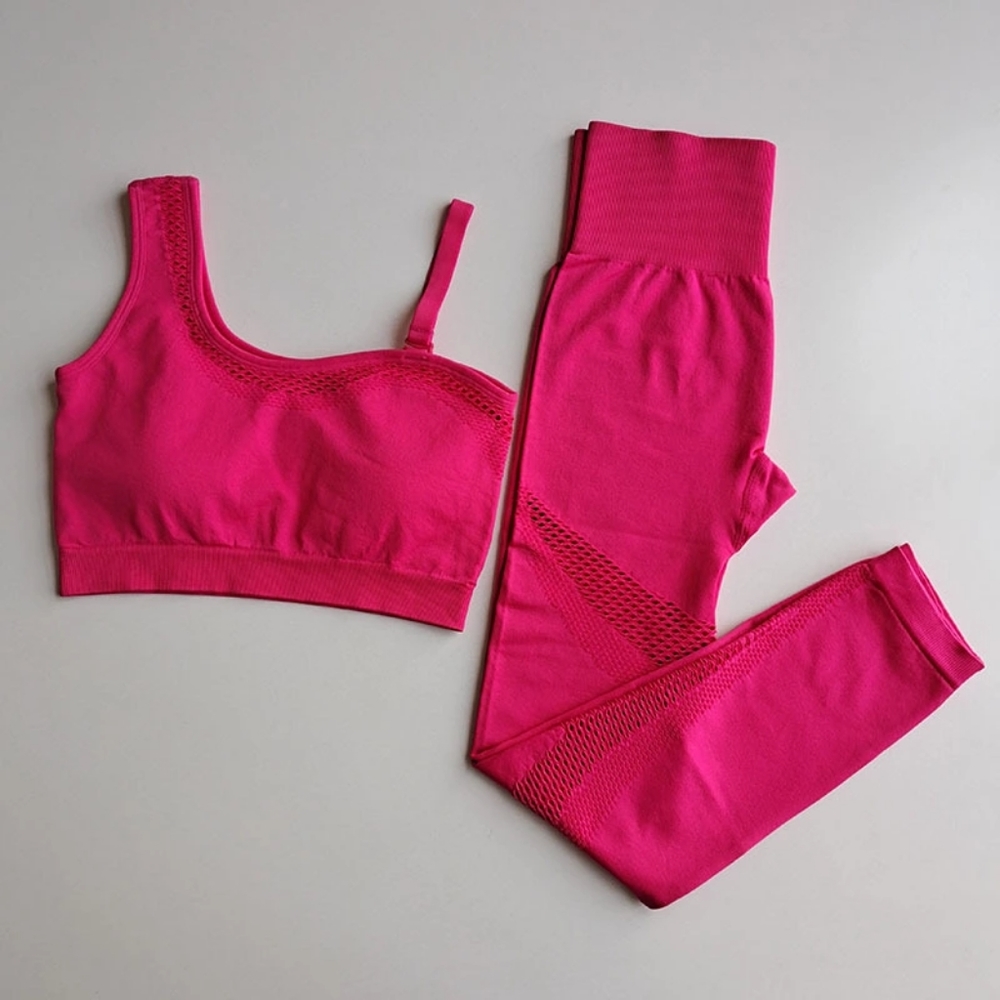 Pink Activewear Matching Set